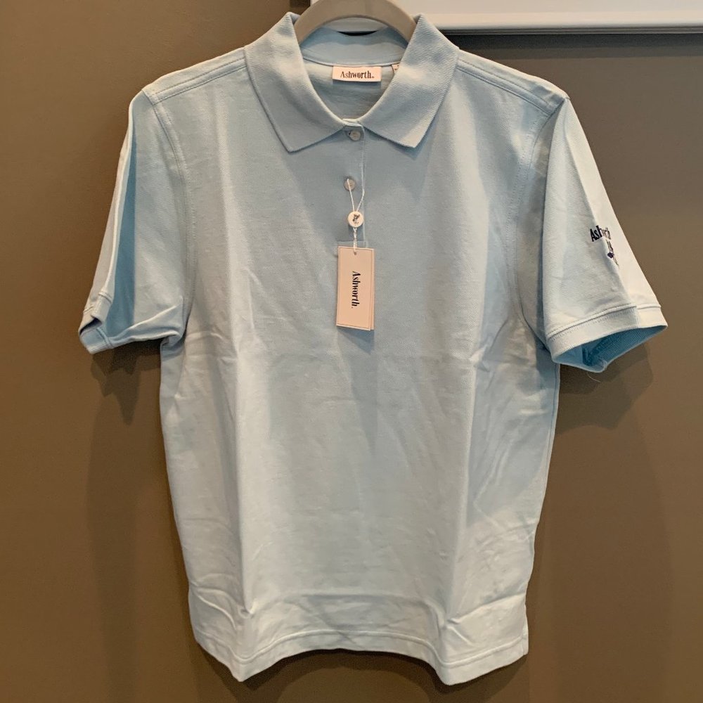 NWT Ashworth Women's Pique Golf Polo Size M